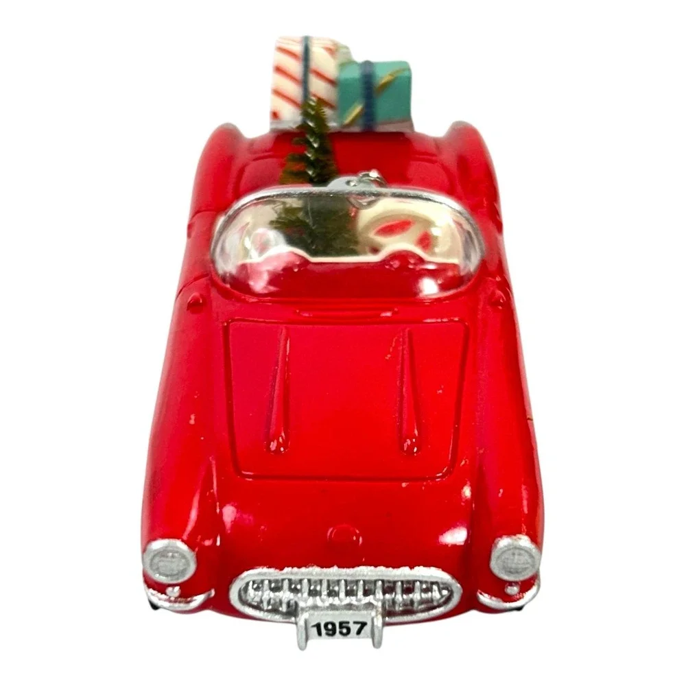 Hallmark 1957 Corvette Keepsake Ornament 1991 Classic American Cars Series 1 Red